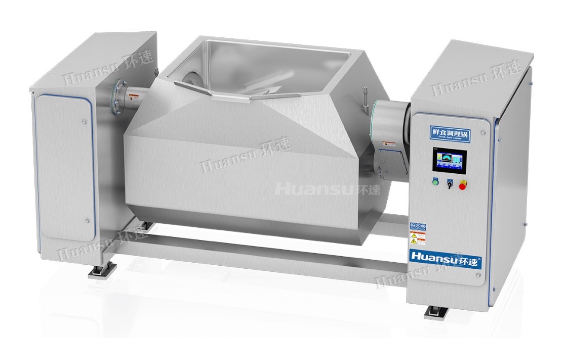 豆沙餡料智能攪拌鍋，蒸汽加熱攪拌均勻